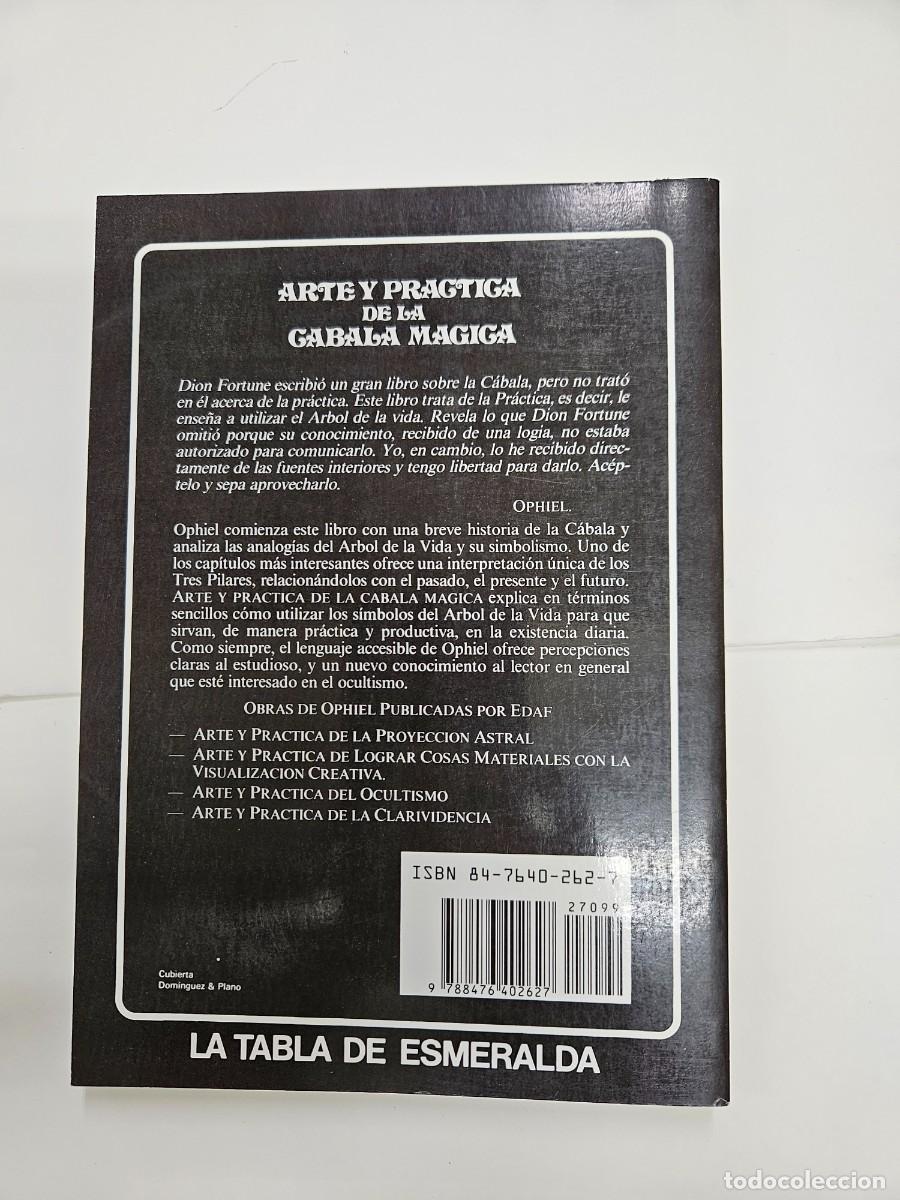 Libros de segunda mano: ARTE Y PRACTICA DE LA CABALA MAGICA - Foto 2