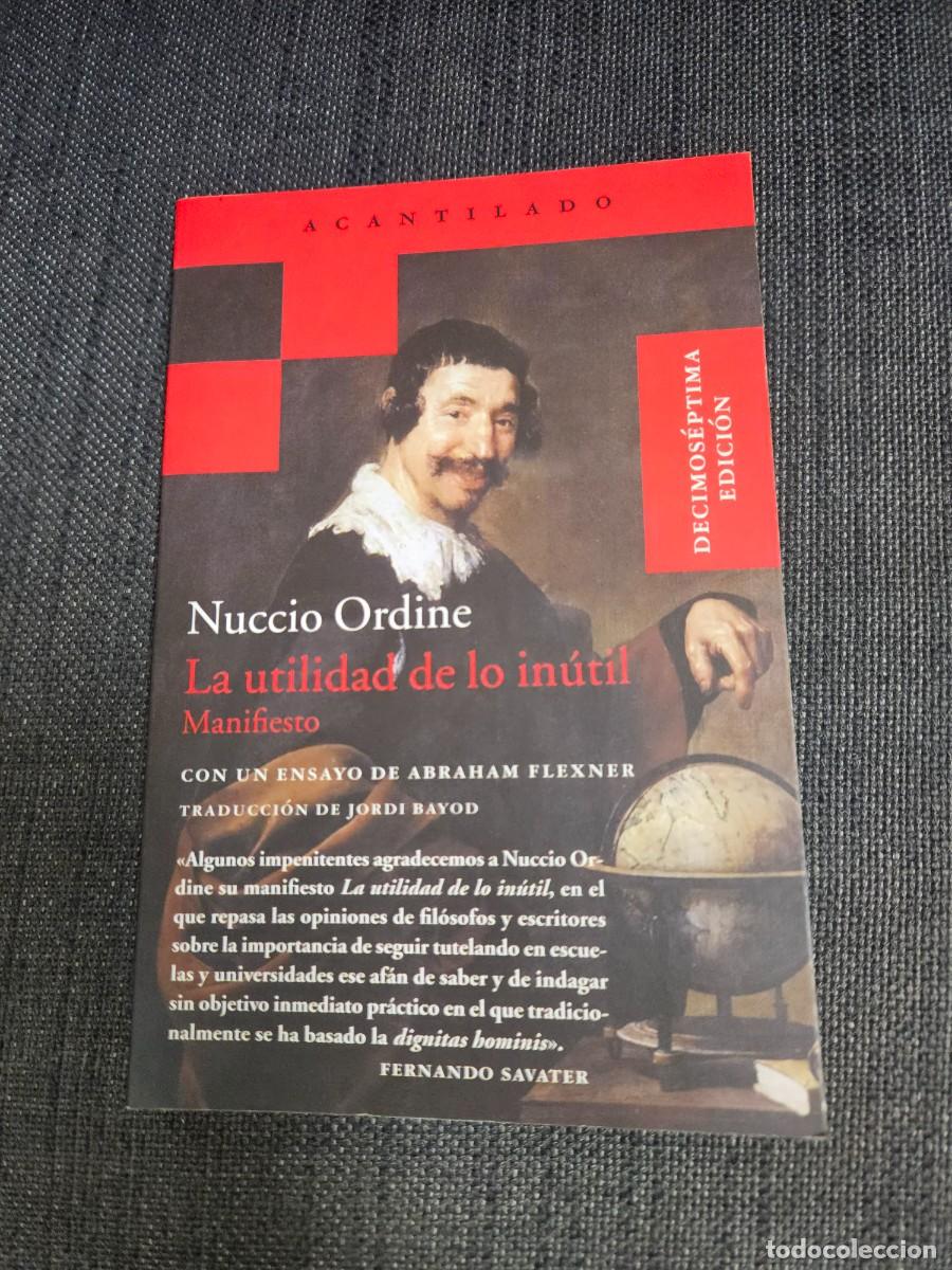 Libros de segunda mano: LA UTILIDAD DE LO INUTIL - Foto 1