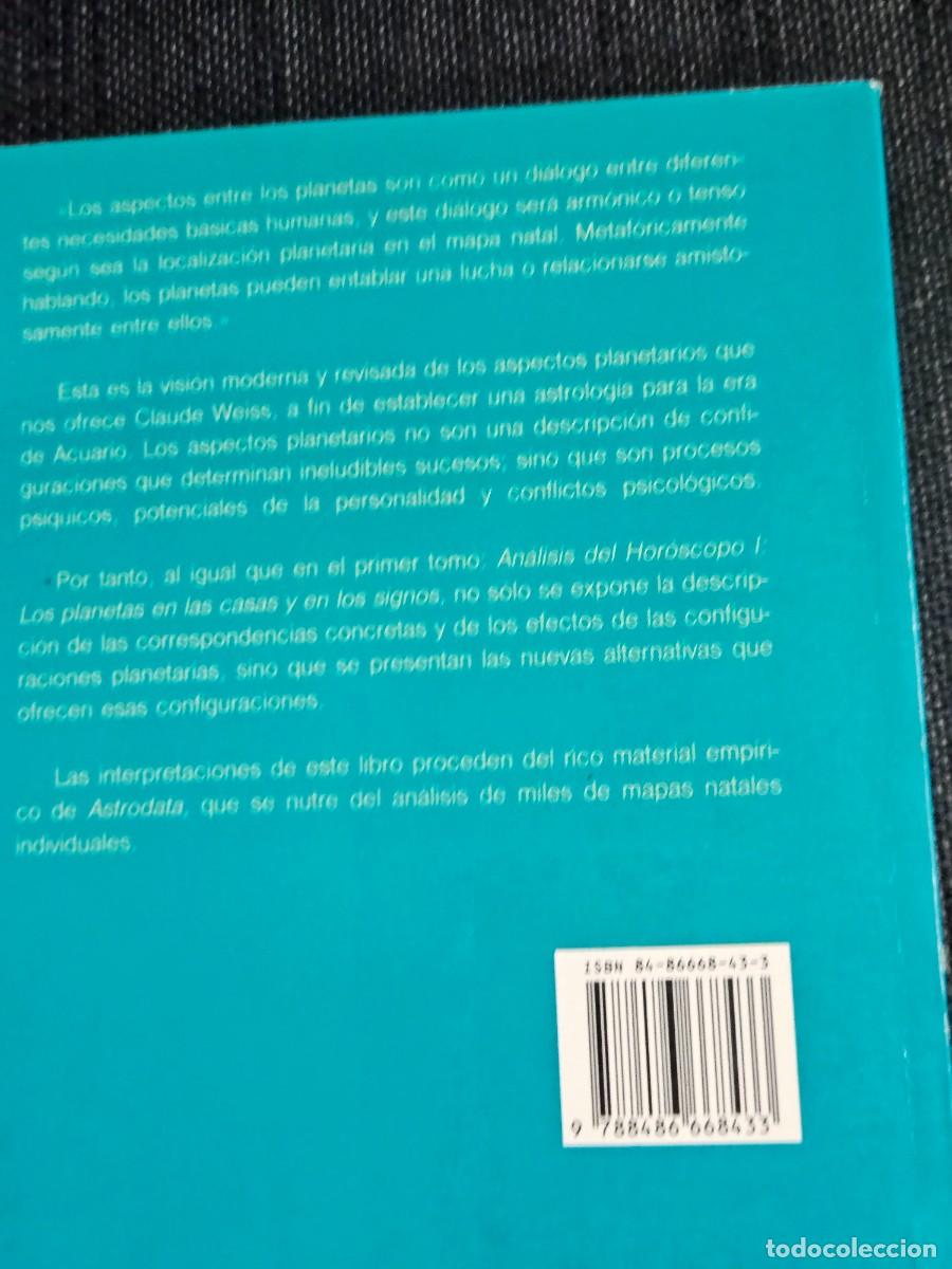 Libros de segunda mano: ANALISIS DEL HOROSCOPO. TOMO 1 Y 2 - Foto 5