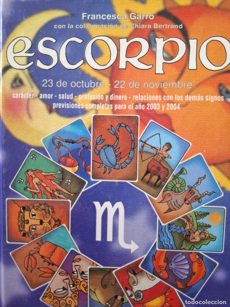 Libros de segunda mano: escorpio Francesca Garro - Foto 1