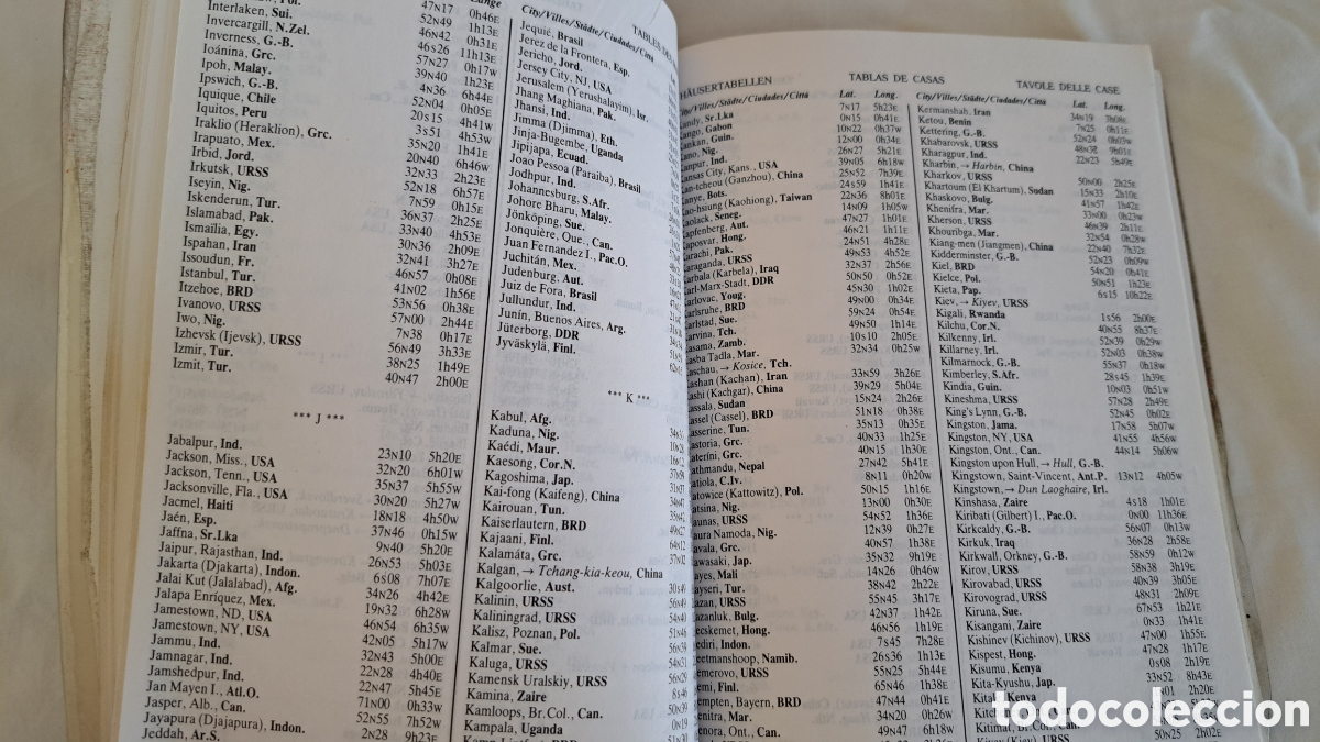 Libros de segunda mano: TABLAS DE CASAS. Astrolog&iacute;a - Foto 5
