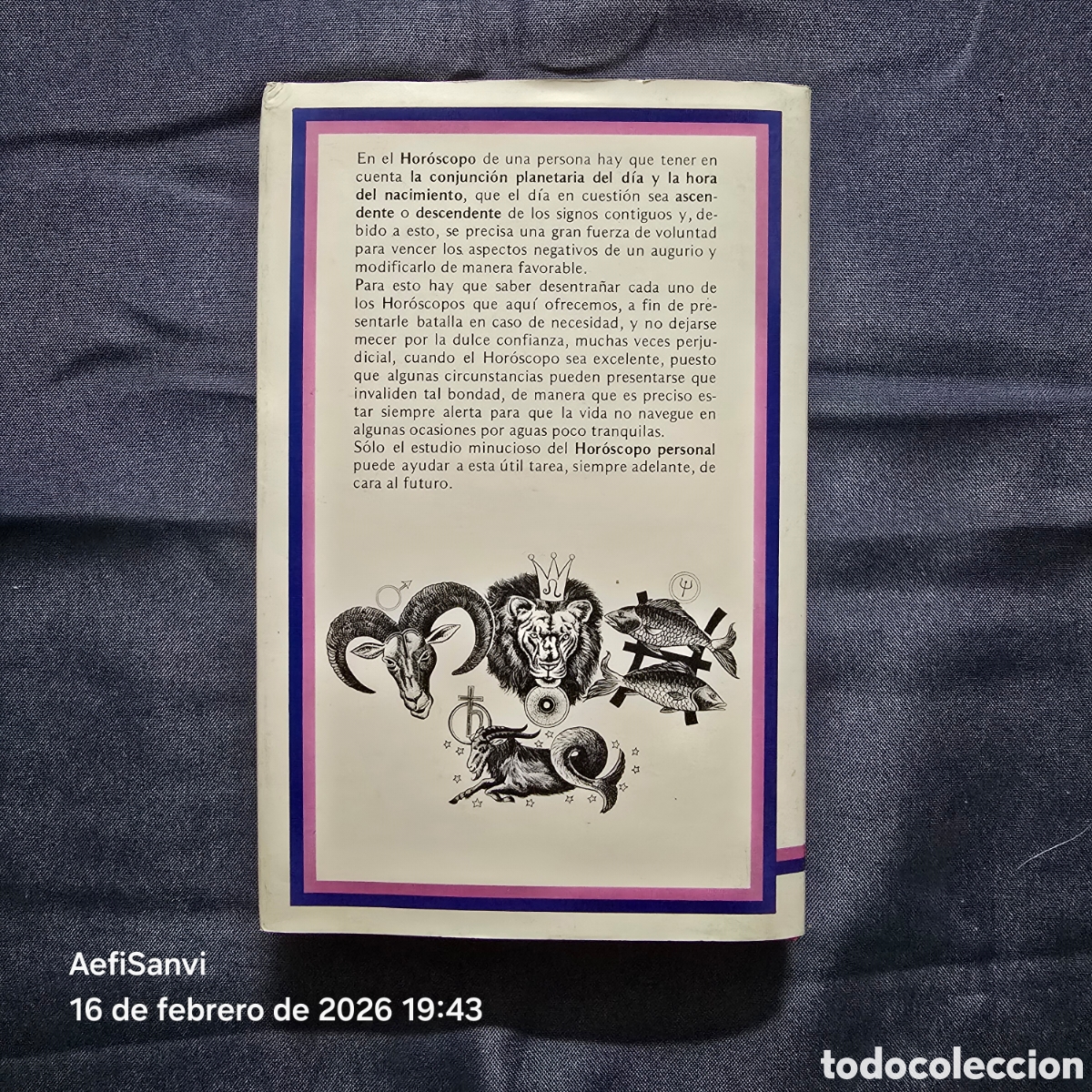 Libros de segunda mano: HOR&Oacute;SCOPO PERPETUO (RENE FLEURY) (EDITORS S.A.) - Foto 2