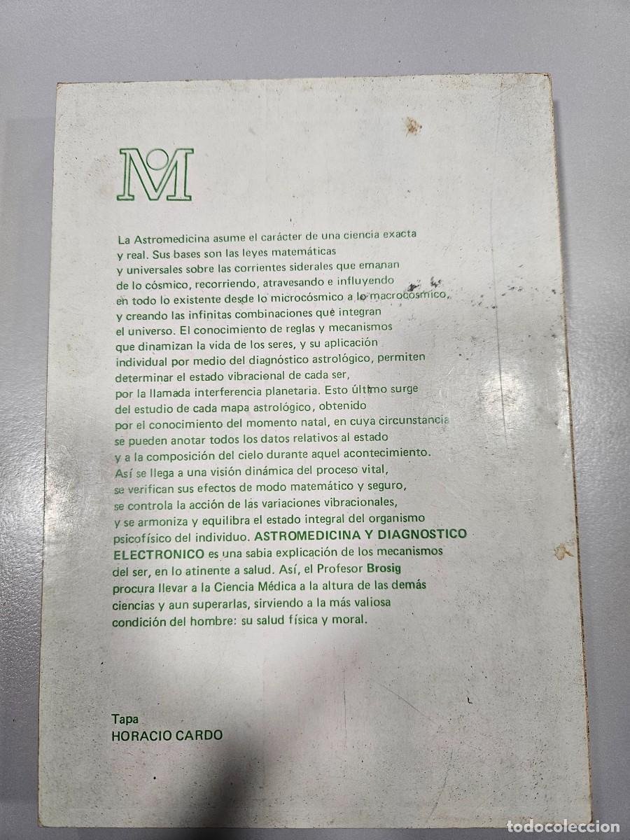 Libros de segunda mano: ASTROMEDICINA Y DIAGNOSTICO ELECTRONICO - Foto 4