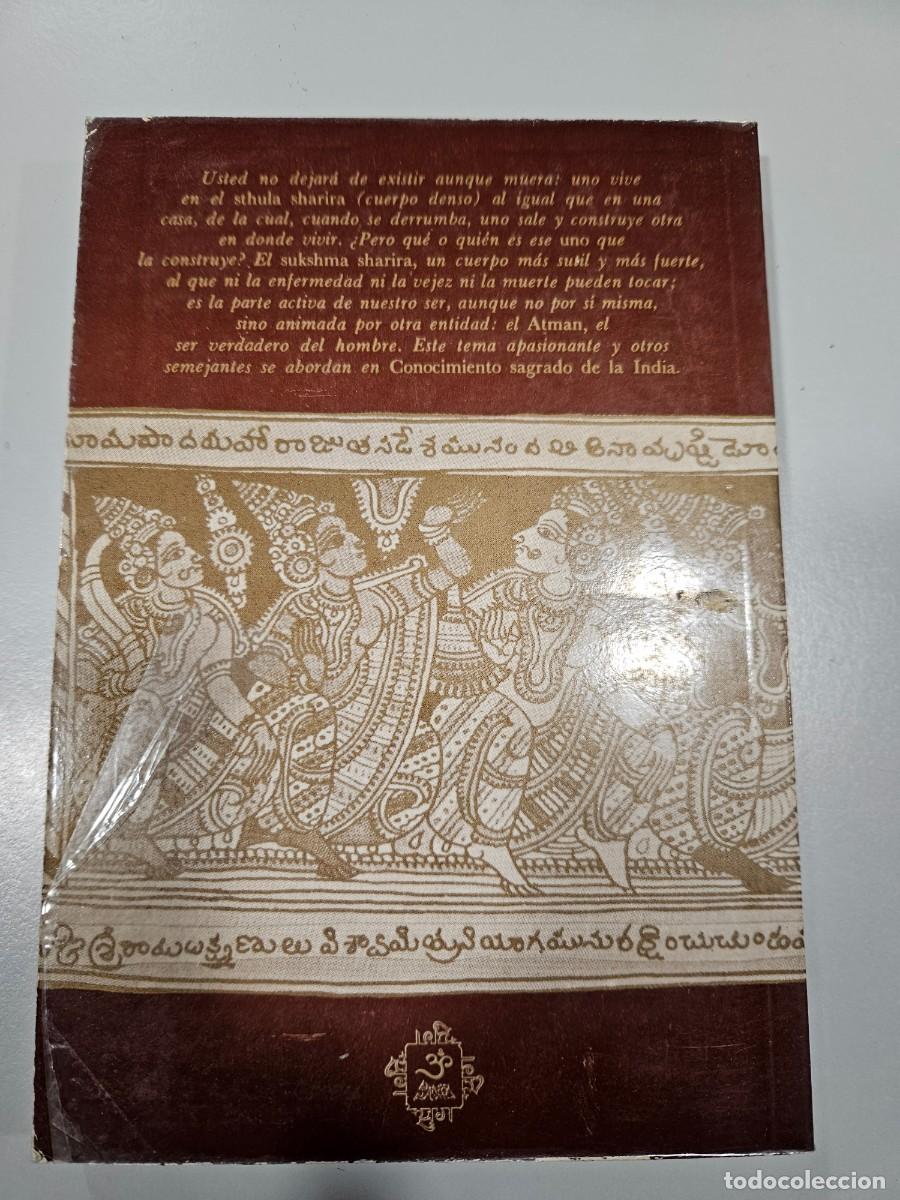Libros de segunda mano: CONOCIMIENTO SAGRADO DE LA INDIA - Foto 2
