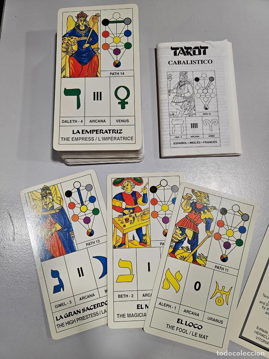 Libros de segunda mano: TAROT CABALISTICO DE COLECCION - Foto 5