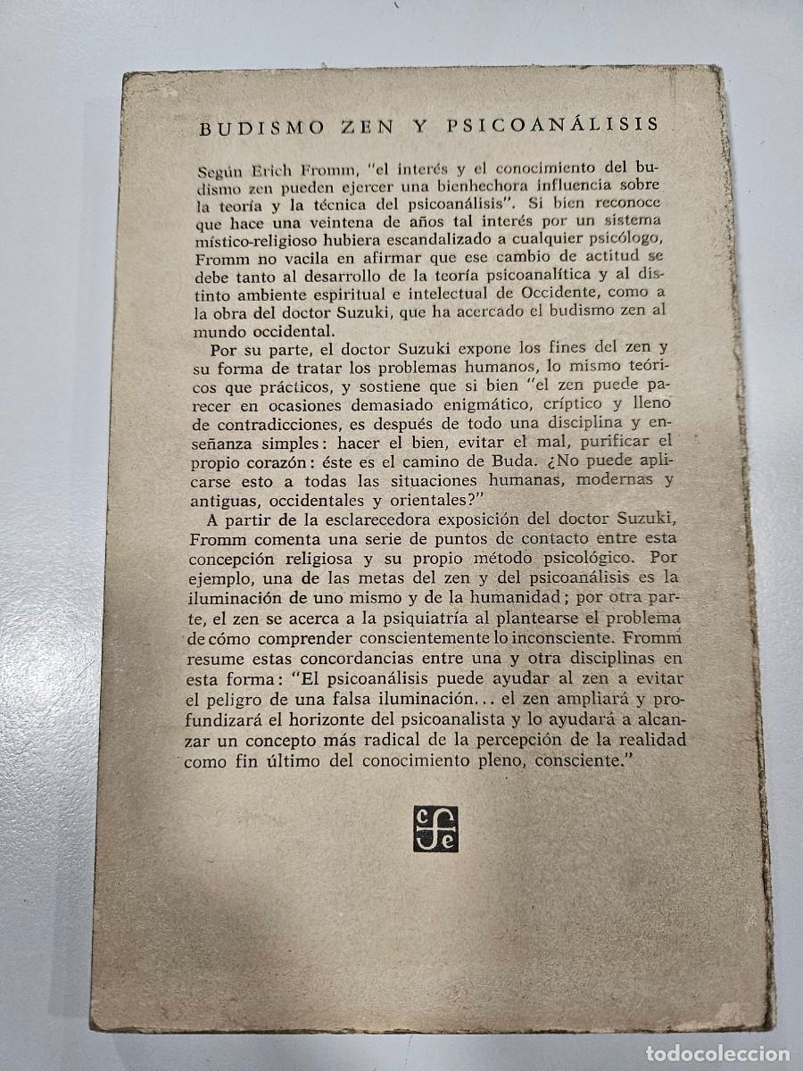 Libros de segunda mano: BUDISMO ZEN Y PSICOANALISIS - Foto 3