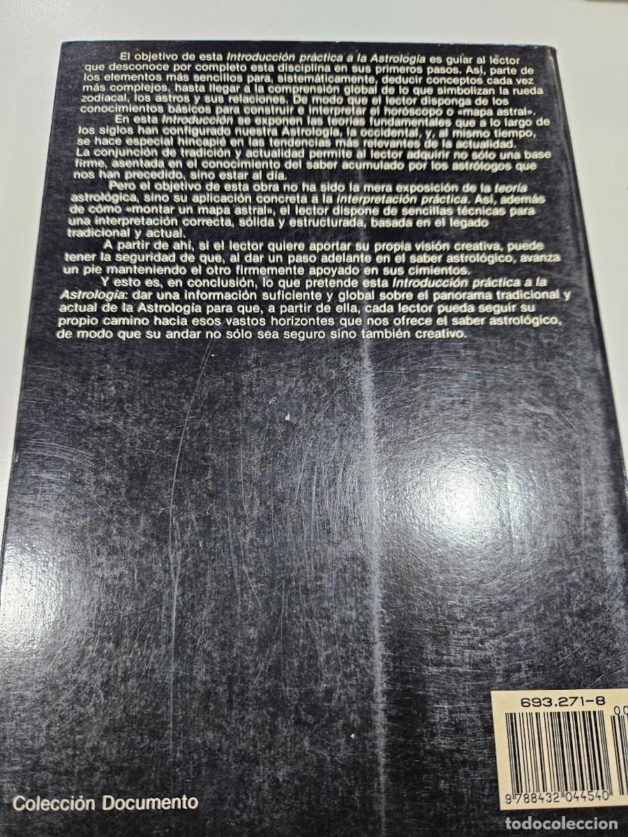 Libros de segunda mano: INTRODUCCION PRACTICA A LA ASTROLOGIA - Foto 2