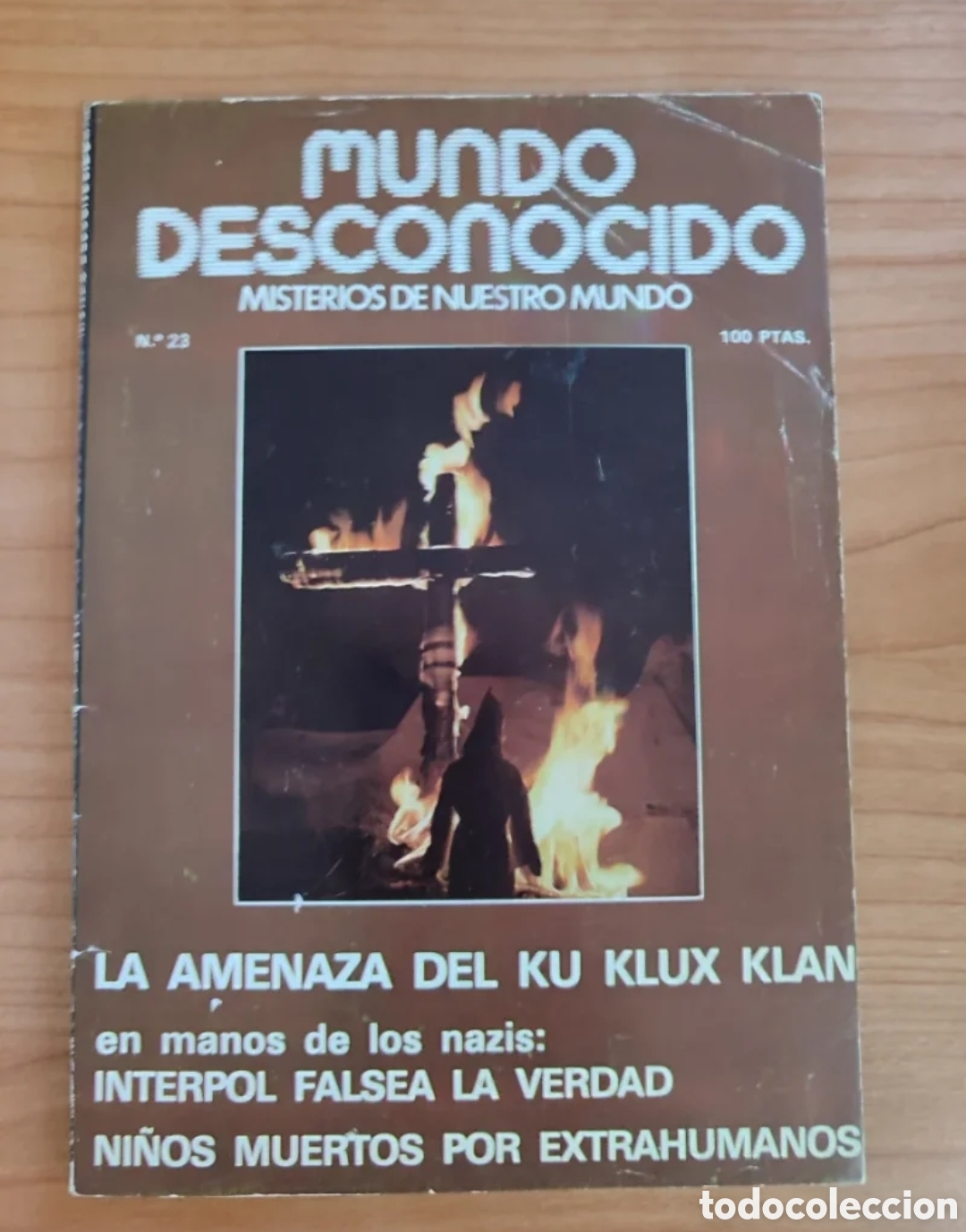 Libros de segunda mano: Mundo Desconocido N 23 Mayo 1978