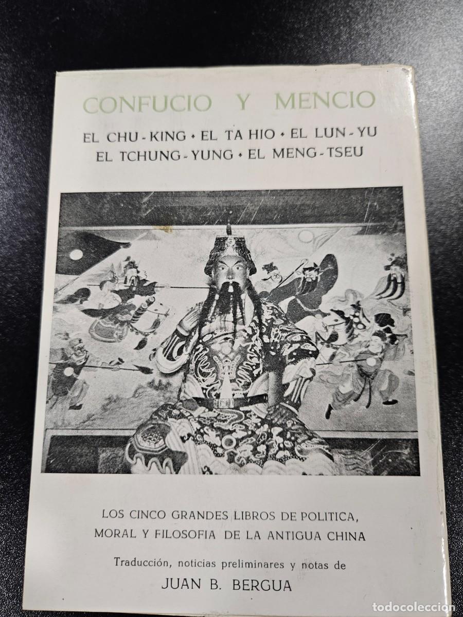 Libros de segunda mano: LOS LIBROS CANONICOS CHINOS - Foto 3