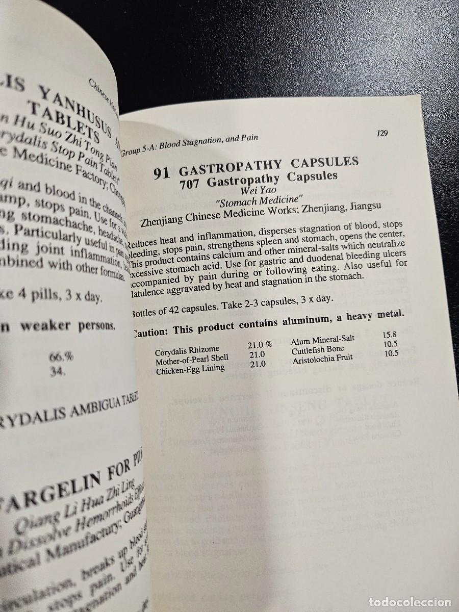 Libros de segunda mano: CHINESE HERBAL PATENT FORMULAS - Foto 2