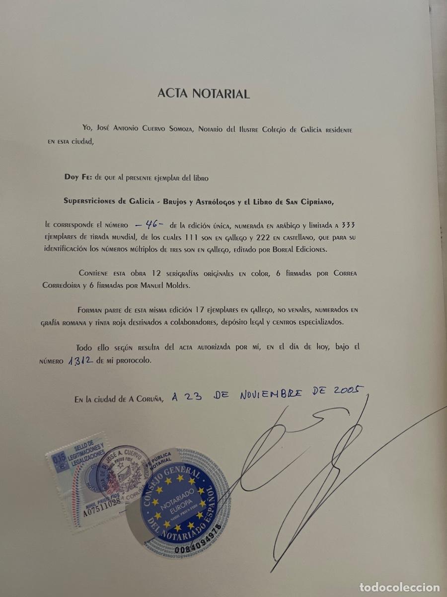 Libros de segunda mano: El libro de San Cipriano, edici&oacute;n limitada y numerada ejemplar n&uacute;mero 46 - Foto 2