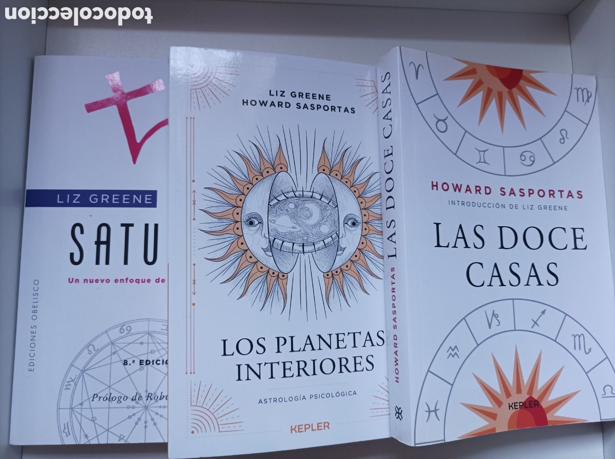 Libros de segunda mano: Las doce casas+saturno+los planetas interiores- Liz greene y Howard Sasportas