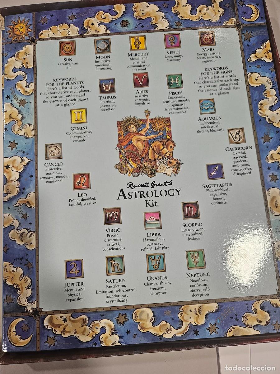 Libros de segunda mano: RUSSELL GRANTS ASTROLOGY KIT - Foto 3