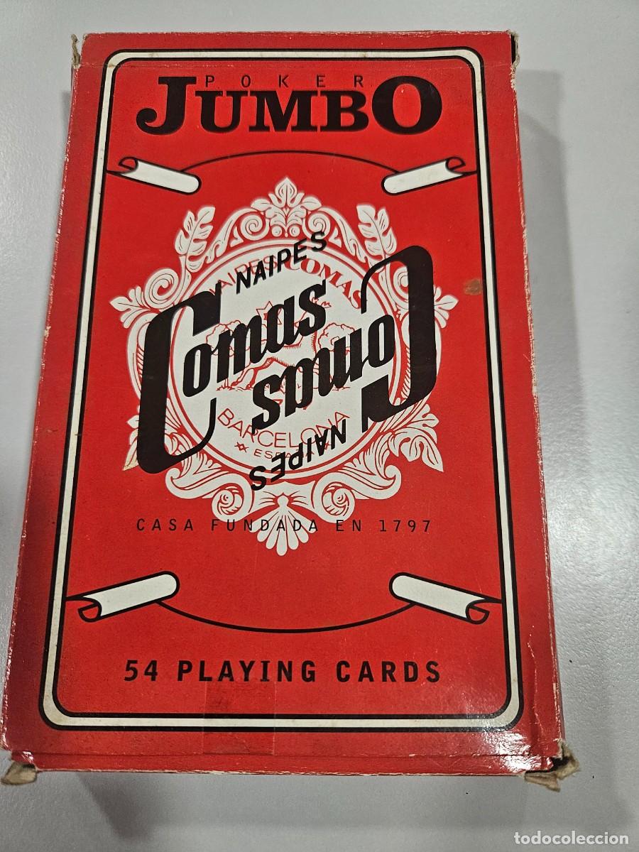 Libros de segunda mano: CARTAS JUMBO - BARAJA POKER GRANDE 19X12 CM