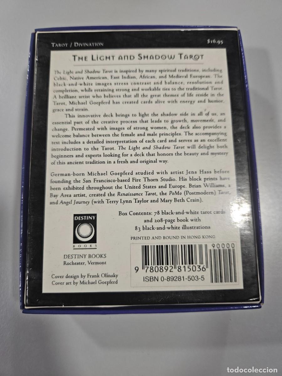 Libros de segunda mano: TAROR THE LIGHT AND SHADOW - Foto 2