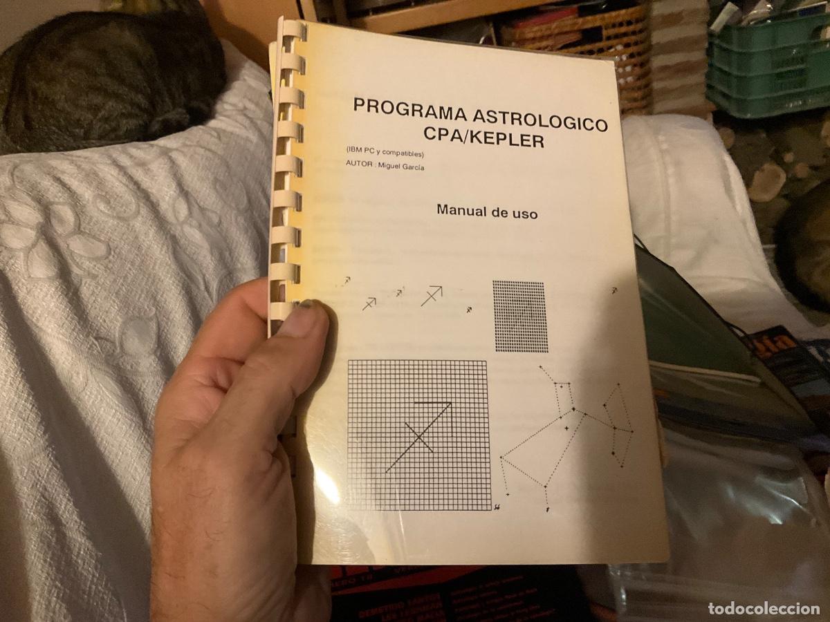 Libros de segunda mano: Manual uso del programa astrol&oacute;gico capa de Miguel Garcia - Foto 1