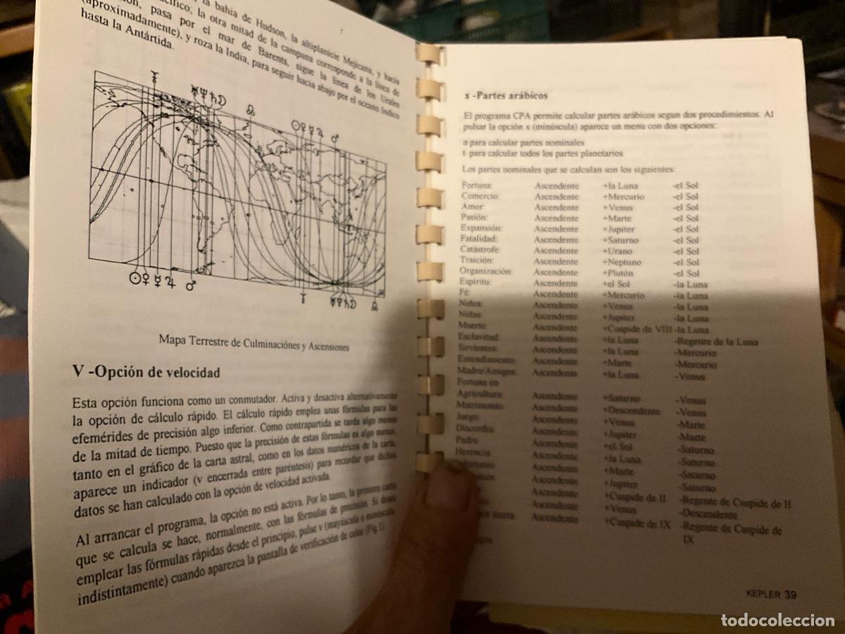 Libros de segunda mano: Manual uso del programa astrol&oacute;gico capa de Miguel Garcia - Foto 2