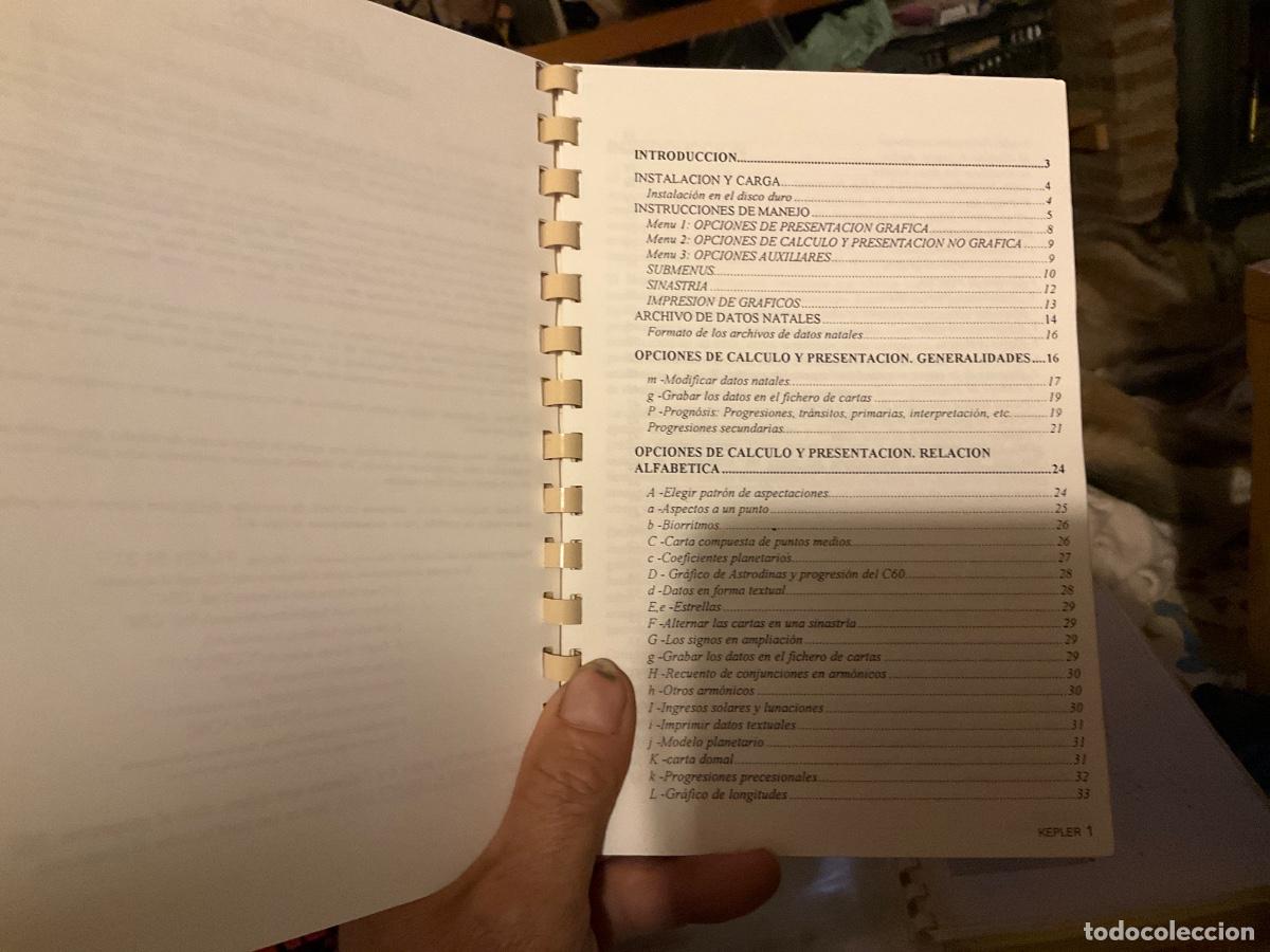 Libros de segunda mano: Manual uso del programa astrol&oacute;gico capa de Miguel Garcia - Foto 3
