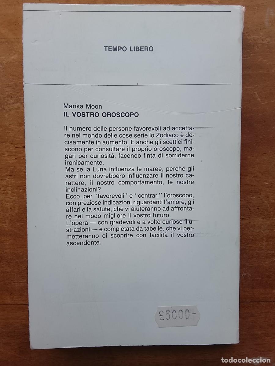 Libros de segunda mano: Il vostro hor&oacute;scopo. Marika Moon - Foto 11