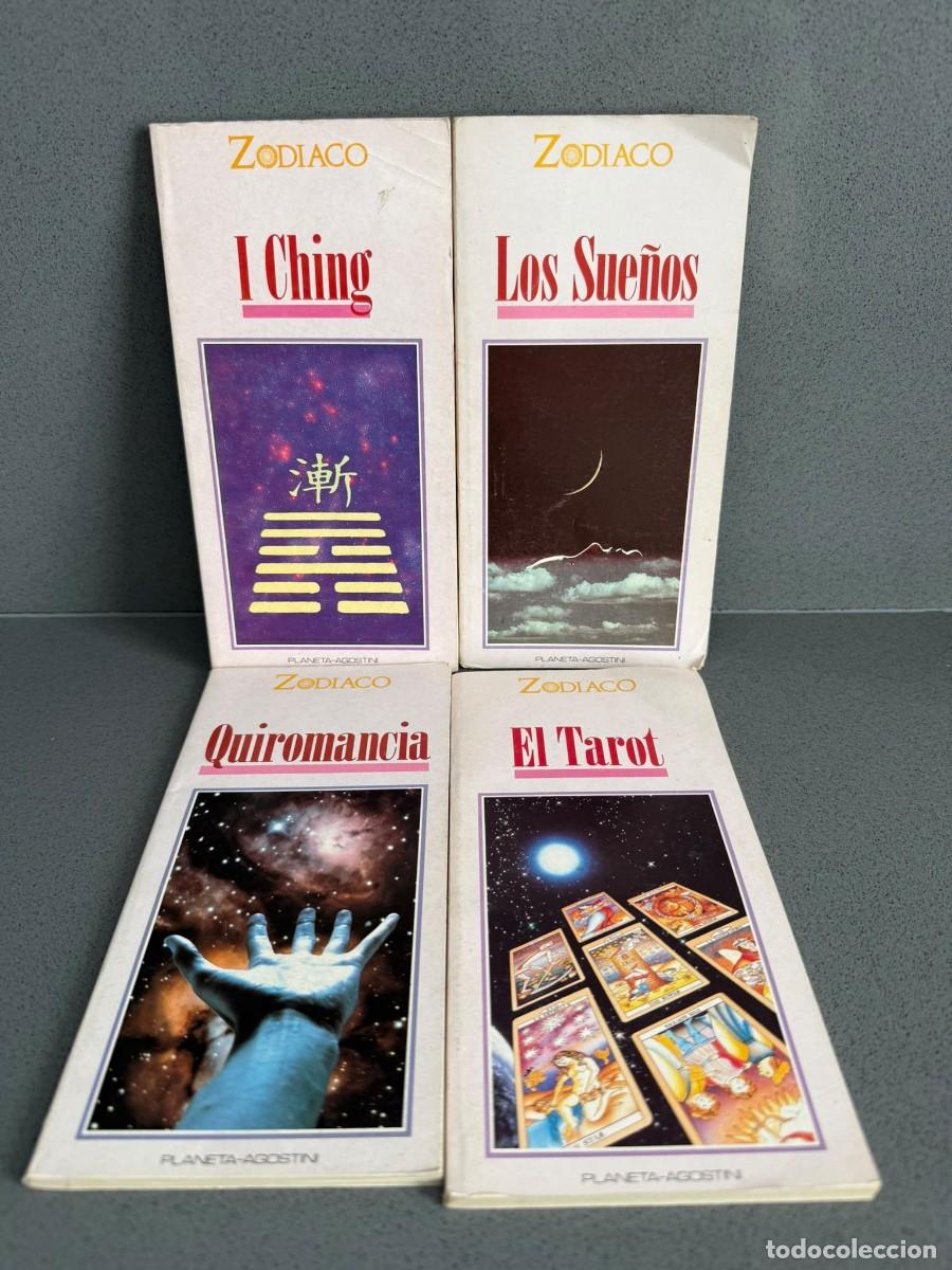 Libros de segunda mano: LOTE LIBROS ZODIACO PLANETA AGOSTINI - TAROT, QUIROMANCIA, SUE&Ntilde;OS Y CHING
