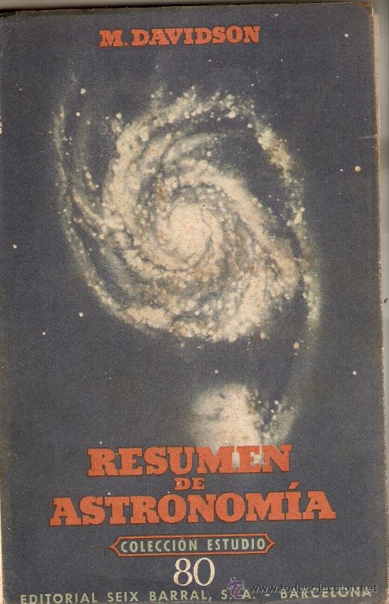 Libros de segunda mano: QUEX  - LIBROS - LIBRO RESUMEN DE ASTRONOMIA - Foto 1