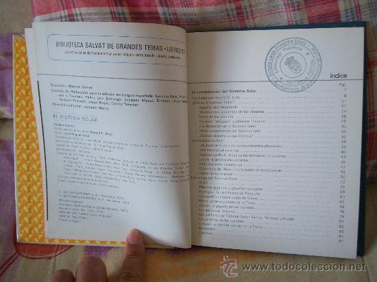 Libros de segunda mano: EL SISTEMA SOLAR - Foto 6