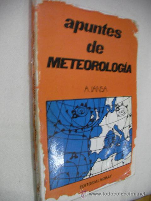 Libros de segunda mano: APUNTES DE METEOROLOGIA DE A. JANSA - Foto 1