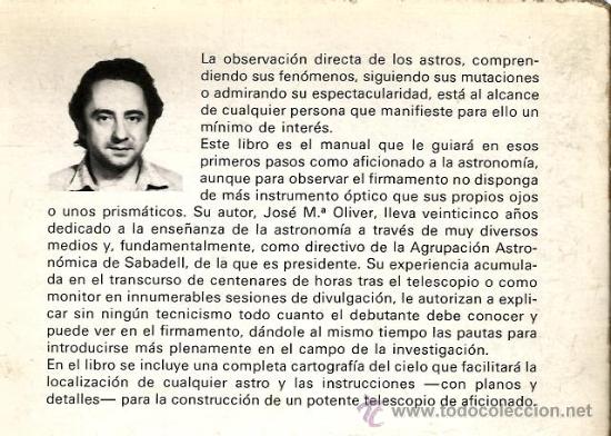 Libros de segunda mano: MANUAL PRACTICA DEL ASTRONOMO AFICIONADO ( ASTRONOMIA ) - Foto 2