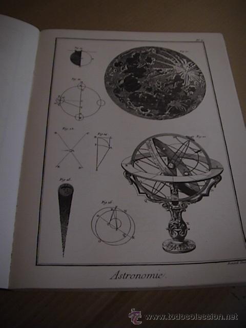 Libros de segunda mano: LEncyclopedie. Astronomie. Diderot y dalambert - Foto 2