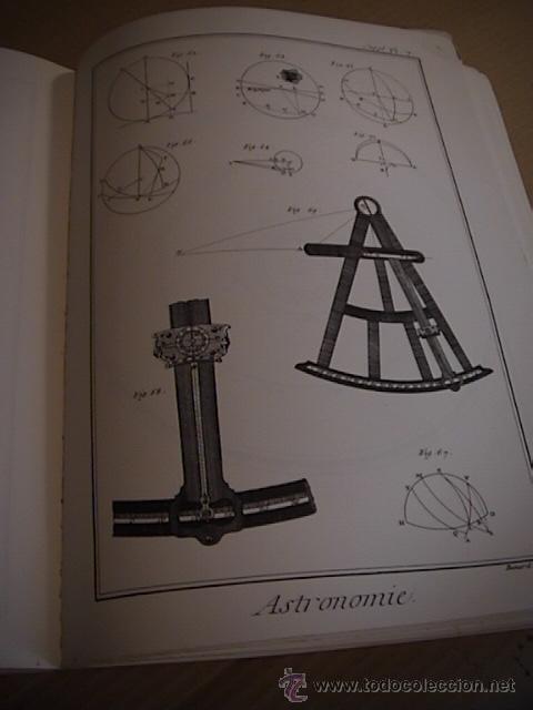 Libros de segunda mano: LEncyclopedie. Astronomie. Diderot y dalambert - Foto 5