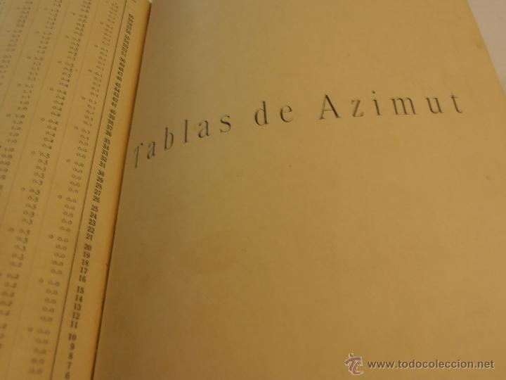 Libros de segunda mano: TABLAS PARA LA NAVEGACION ASTRONOMICA - Foto 7