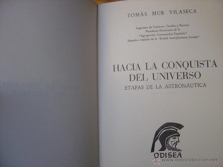 Libros de segunda mano: HACIA LA CONQUISTA DEL UNIVERSO - Foto 2
