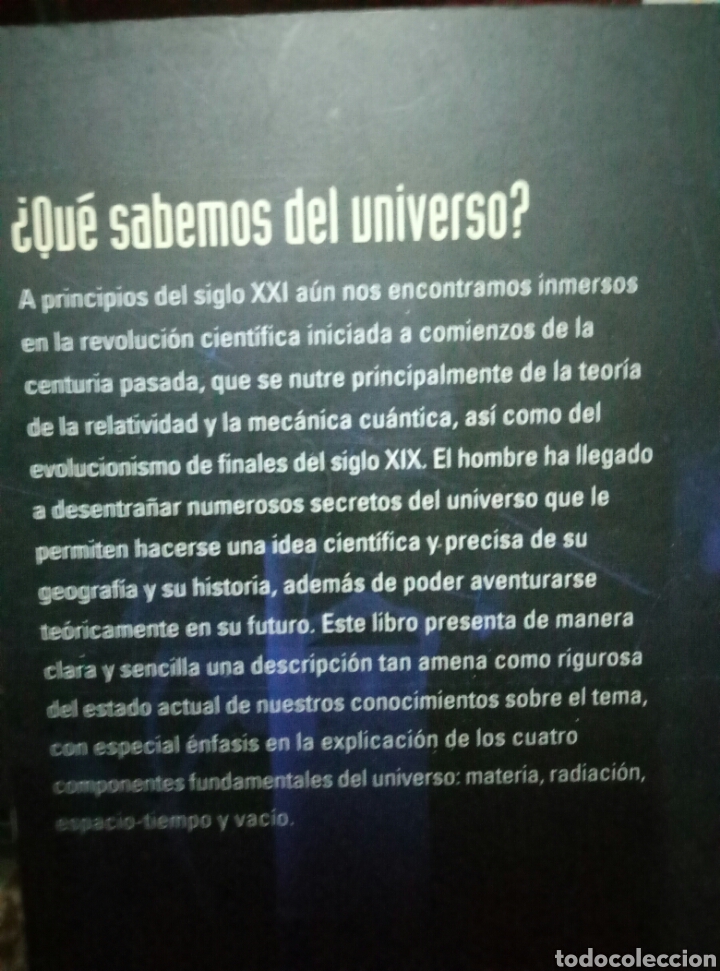 Libros de segunda mano: &iquest; QUE SABEMOS DEL UNIVERSO ? JUAN PEREZ MERCADER - Foto 2