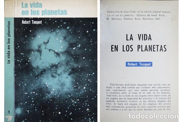 Libros de segunda mano: TOCQUET, Robert.  La vida de los Planetas. 1967. - Foto 1