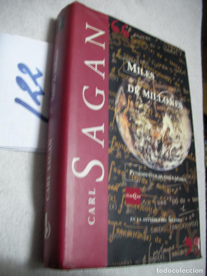 Libros de segunda mano: MILES DE MILLONES - CARL SAGAN - Foto 1
