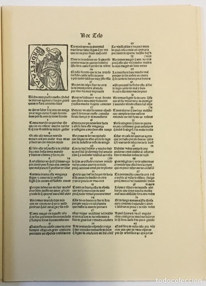 Libros de segunda mano: LIBRO DEL JUEGO DE LAS SUERTES (VALENCIA, 1515). - [Facs&iacute;mil.] - Foto 8