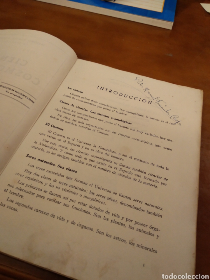 Libros de segunda mano: CIENCIAS COSMOL&Oacute;GICAS. M&Aacute;XIMO MARTIN AGUADO #3838 - Foto 4