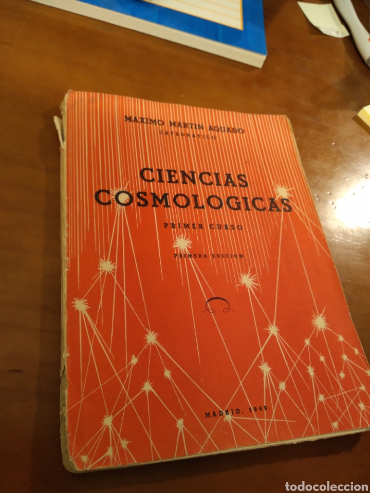 Libros de segunda mano: CIENCIAS COSMOL&Oacute;GICAS. M&Aacute;XIMO MARTIN AGUADO #3838 - Foto 1
