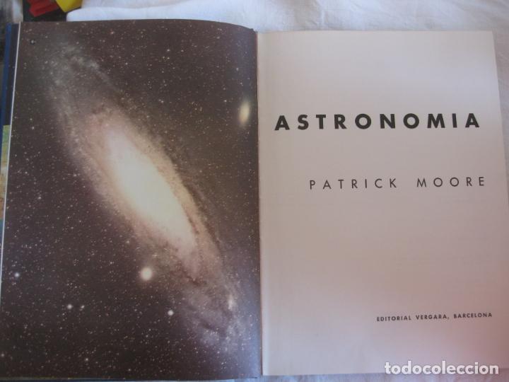 Libros de segunda mano: ASTRONOMIA. PATRICK MOORE. EDITORIAL VERGARA 1963. - Foto 3