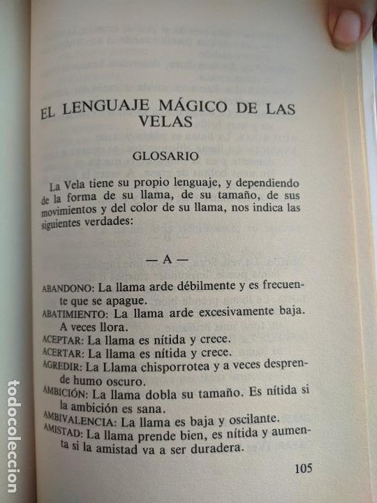 Libros de segunda mano: Libro Recetario Magico del lenguaje de las velas - Foto 3