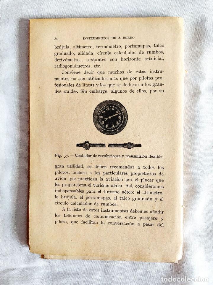 Libros de segunda mano: 1937 - ARMANGU&Eacute;: ELEMENTOS DE AVIACI&Oacute;N - Foto 5