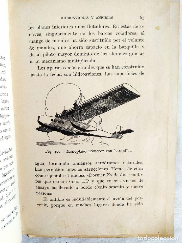 Libros de segunda mano: 1937 - ARMANGU&Eacute;: ELEMENTOS DE AVIACI&Oacute;N - Foto 7