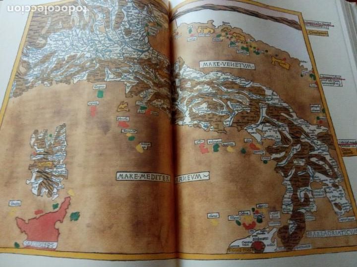 Libros de segunda mano: COSMOGRAFIA DE PTOLOMEO.FACSIMIL. - Foto 11