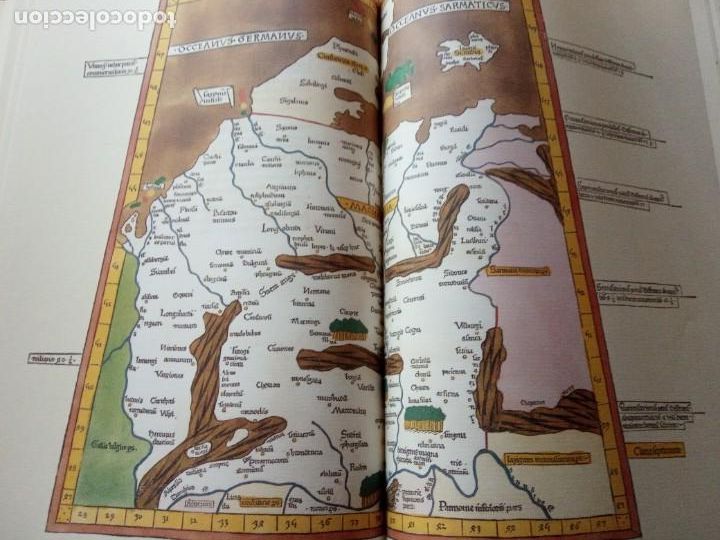 Libros de segunda mano: COSMOGRAFIA DE PTOLOMEO.FACSIMIL. - Foto 13