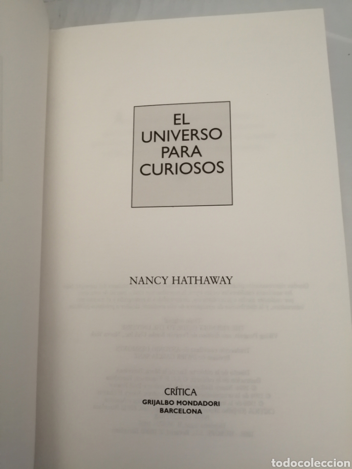 Libros de segunda mano: EL UNIVERSO PARA CURIOSOS (PRIMERA EDICI&Oacute;N) - Foto 3
