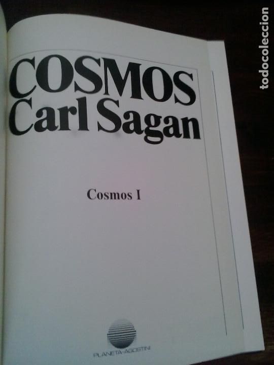 Libros de segunda mano: LMV - Cosmos. Carl Sagan - 3 tomos - Foto 2