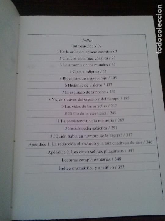 Libros de segunda mano: LMV - Cosmos. Carl Sagan - 3 tomos - Foto 3