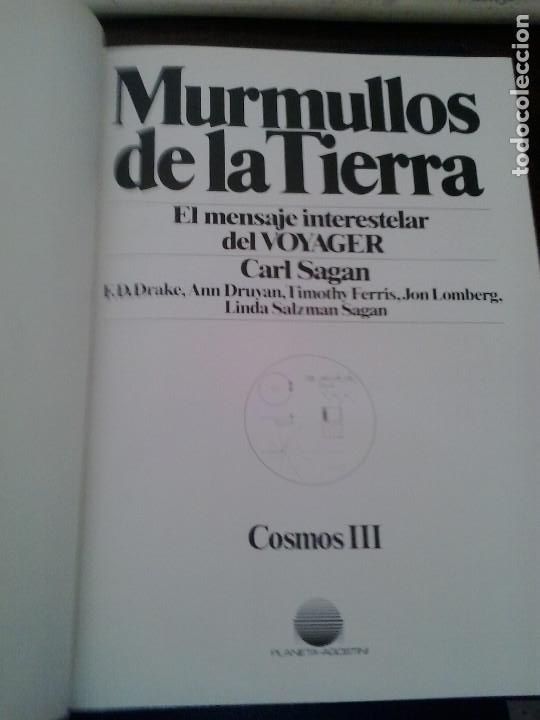 Libros de segunda mano: LMV - Cosmos. Carl Sagan - 3 tomos - Foto 7
