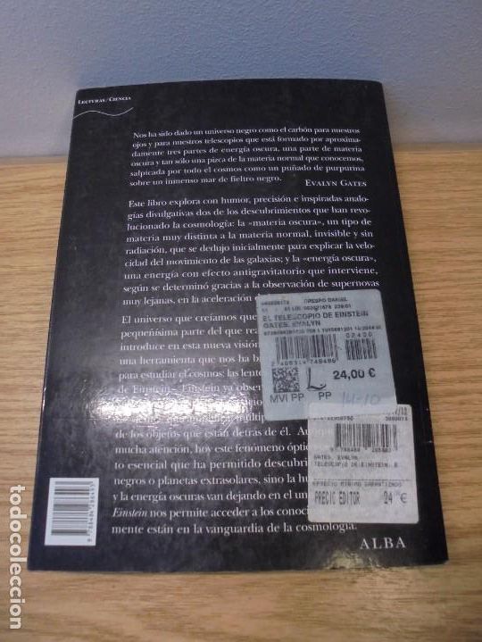 Libros de segunda mano: EL TELESCOPIO DE EINSTEIN. EVALYN GATES. EDITORIAL ALBA 2011. - Foto 14