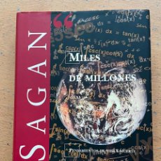 Libros de segunda mano: MILES DE MILLONES, CARL SAGAN. Lote 280775048